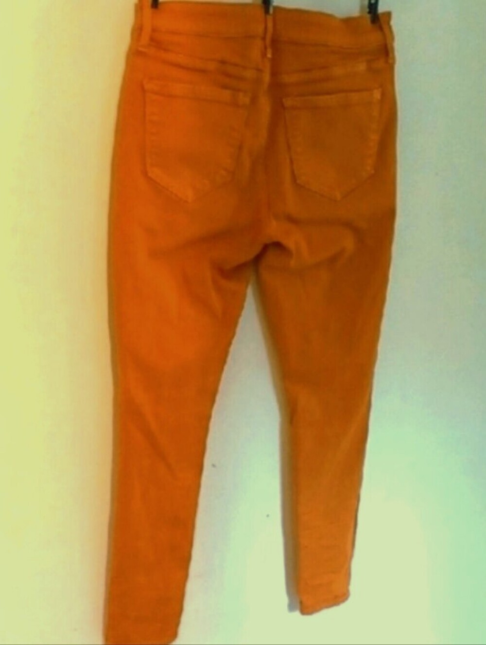 Old Navy Burnt Orange Skinny Jeans, Size 6 - Picture 5 of 6